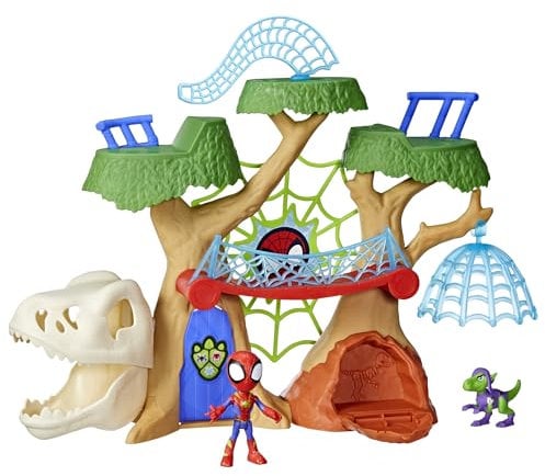 SPIDEY AND HIS AMAZING FRIENDS DINOWEBS Treehouse