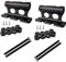 WOOLUCK® 2 Pièces Support de Fourche de vélo, Porte-vélos à dégagement Rapide en Alliage d'aluminium,pour remorque de Camion de Voiture