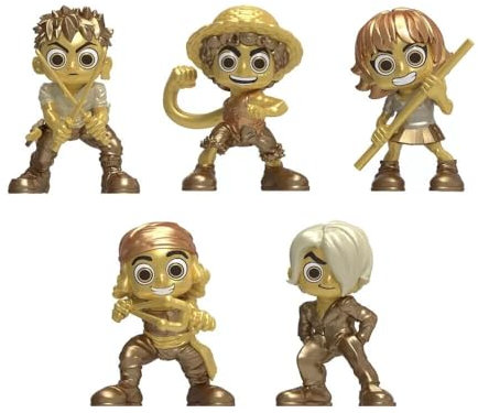 One Piece Minifiguren Set Gold 6 cm