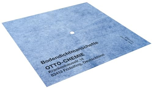 OTTOFLEX Golvtätningsmanschett 42,5 x 42,5 cm för tätning på rörgenomföringar i golvområdet