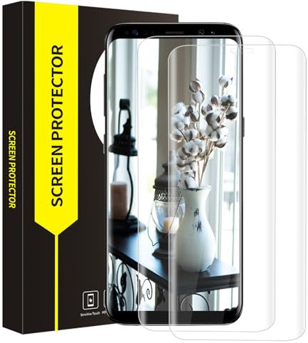 Bodyguard [2 Pièces Verre Trempé pour Samsung Galaxy S9 Vitre Protection [Couverture transparente 3D] [Bubble Free] [Tactile sensible] [Dureté 9H] [Anti Rayures] Ultra Slim HD S9 Protection Écran