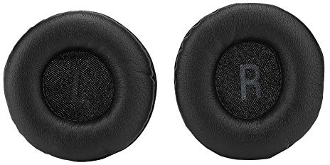 DriKou 2PCS Universal Replacement, 65MM Ear Pads Soft Foam Cushion Headset Cover Case for Headphone Comfortable Noise Isolating Breathable Ear Cushions for Gaming Office Work Black