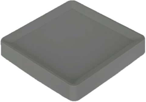 YLLSMGS Plastic Plant Trays Plant Drip Trays Drip Pan with Hidden Wheel Groove Design for Plants Indoor Outdoor(Grey,26cm/10in)