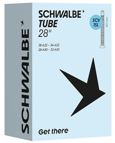 Schwalbe Fahrradschlauch SCV15L 28/34-622/630 IB 60mm