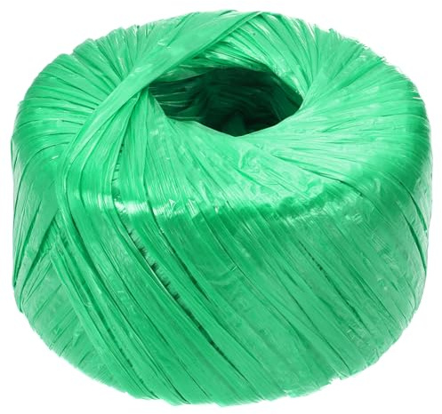 sourcing map Polyester Nylon Plastic Rope Twine, 100m/328ft Nylon Cord Household Bundled Polypropylene Twine Yarn for Household Gardening Tying Binding Garden Crafts, Green