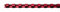 Fellowes 5348403 Plastikbinderücken, rund, 25 mm, rot, 50 Stück
