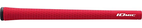 Iomic Textured Golf Grip, Red, Sticky 2.3 Standard