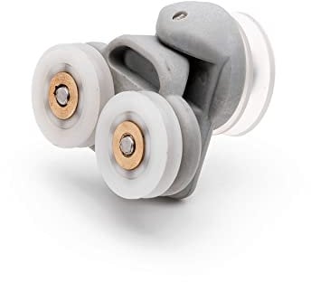 2 x Twin Spare Shower Door Rollers/Runners/Wheels 19mm grooved wheel L3
