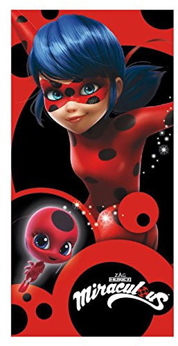 Badetuch Baumwolle 70 x 140 cm Lady Bug 2220-2393