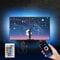 Nexillumi Led TV Hintergrundbeleuchtung, 4M LED Streifen mit Bluetooth,für 55-75 Zoll TV, TV LED Lichter mit Musik Sync,App & Fernsteuerung,USB Beleuchtung Hintergrundbeleuchtung Fernseher(13.1ft)