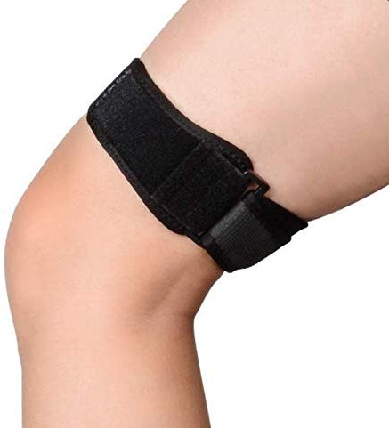 Correa de compresión para rodilla y muslo, para hombres y mujeres, para entrenamiento de Iliotibial, para jerséis, tendinitis, dolor de articulaciones, baloncesto, atletismo, rodilleras, bandas