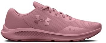 Under Armour UA W Charged Pursuit 3 Zapatillas de Entrenamiento para Mujer, Ligeras y Flexibles Deportivas de Mujer para Correr, Color Rosa Viejo/Rosa Viejo/Rosa Viejo