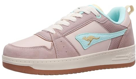 KangaROOS Damen K-Top Juna Sneaker, Sphinx/Mint, 40 EU