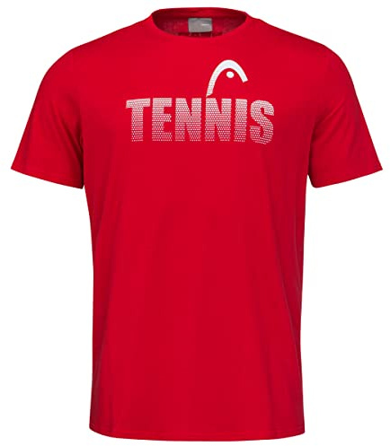 Head Club Colin T-Shirt Junior, rot, 128