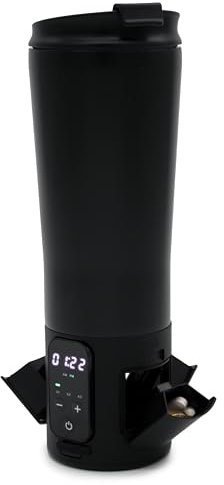 e-Pill Smart Edelstahl-Trinkflasche, Pillen-Organizer und Medikamentenerinnerung, 354 ml