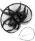 Vhersily Damen Hut Bibi Hochzeit Elegant Schleier Braut Kopfschmuck Modern Mesh Mini Hochzeit Baskenmütze mit Feder Haarspange verziert Zubehör für Kostüm Abend Party
