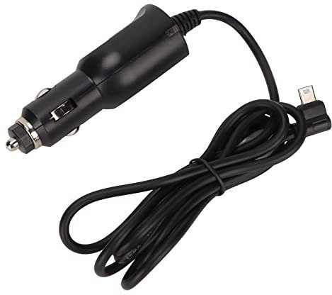 Ladekabel Auto, Ladekabel Navi für Auto, GPS Ladekabel Ersatz, 5 V 1,2 A Zigarettenanzünder Autoladegerät Plug and Play Ersatz für XL One GPS