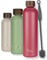 Milu Thermosflasche 1L Isolierte Edelstahl Thermo Trinkflasche Thermoskanne Auslaufsichere Isolierflasche doppelwandig - Kohlensäure geeignet – inkl. Reinigungsbürste (Berry, 1000ml)