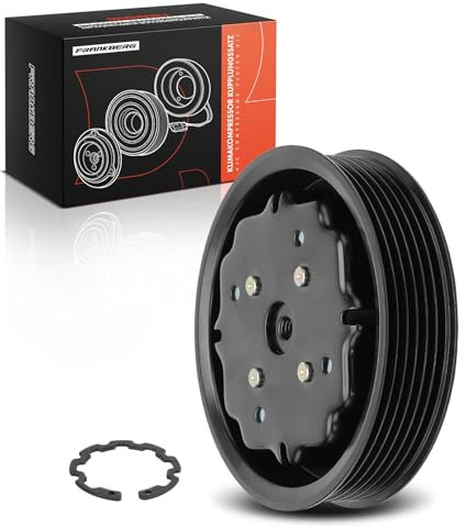 Frankberg 1x Frizione del climatizzatore Compatibile con Octavi.a I 1U2 Golf V 1K1 Passa.t 362 A3 8P1 Tigua.n 5N A4 8E2 A6 4B C5 TT 8J3 Toura.n 1T3 Leon 1P1 Replace# 8E0260805S