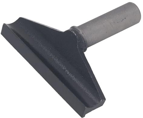 6-Zoll-Drehmaschinen-Werkzeugauflage, Bogen-Werkzeugauflagefläche, Hochfestes Drechselwerkzeug aus Gusseisenlegierungsstahl, 1-Zoll-Pfosten, Kompatibel mit 25,32 Mm