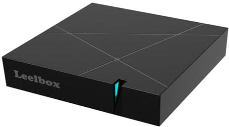 Android TV Box - 4K Ultra HD Streaming Media Player, 4GB RAM, 32GB Memoria Smart TV Box-Chromecast integrato - Compatibile con l'assistenza vocale Google - Dolby Atmos e Dolby Vision - WiFi 6, Nero