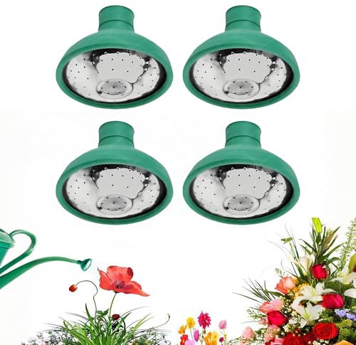 Cabezal Universal Para Regadera, Repuesto De Rociador Fino Para Regadera, Aspersor De Agua, Se Adapta A Todos Los TamañOs De Boquilla, Cubierta De La Boquilla, Para Uso En Interiores Y Exteriores-4pcs