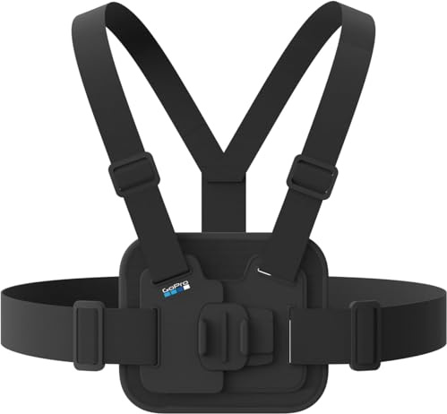 GoPro Chesty - Offizielles GoPro-Zubehör | Offizielles GoPro Zubehör – leichte und flexible Brusthalterung für GoPro, Schnellverschluss-Schnalle, voll verstellbar