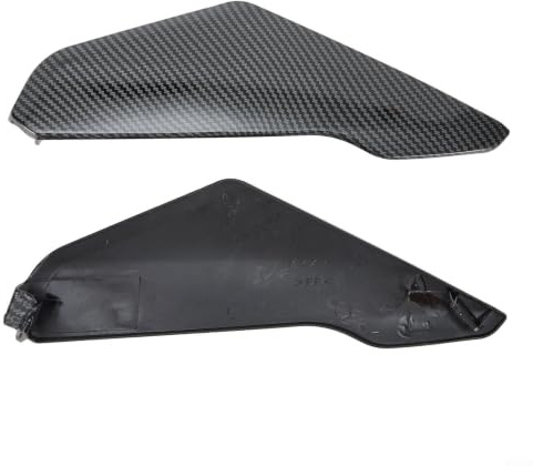 Revestimiento de tanque de gas para Suzuki GSX-R 600 para 750 K4 K5 de fibra de carbono, diseño aerodinámico, estilo carreras, cubierta de carenado