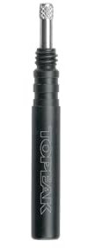 TOPEAK Unisex-Erwachsene Presta Valve Extender Fahrradventil, Schwarz, X-Long, 60-90mm