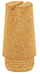 RIEGLER 113352-568-6 Sinterbronce-Schalldämpfer, Schlitz, G 1, 0-8 bar, 1Stk