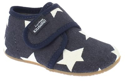 Living Kitzbühel Unisex Baby Babyklettschuh Sterne Hausschuhe