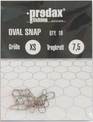 Predax Oval Egg Snap - 10 Snaps