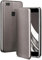 OneFlow Custodia per Cellulare Compatibile con Huawei P10 Lite, Custodia per Cellulare con Slot per schede,Custodia a Portafoglio in Similpelle con Bumper in Silicone, Grigio