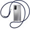 mtb more energy® Handykette kompatibel mit Xiaomi Mi 10T (Pro) 5G (6.67'') - dunkelblau - Smartphone Hülle zum Umhängen - Anti Shock Full TPU Case