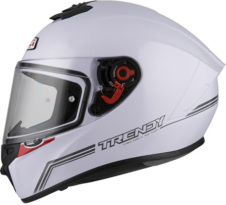 Casco Integral Trendy Solid Nouveau White