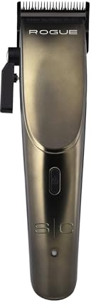 Stylecraft Rogue Professional 9 V Mikrochip-Magnetmotor, schnurlos, Haarschneidemaschine, 5 Schutzvorrichtungen, mattes Rotguss