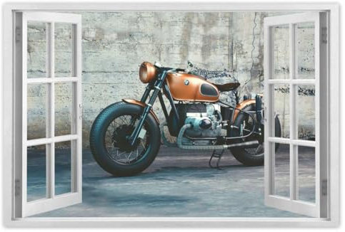 H1756M_WA Foto / Poster, Motiv BMW Motorrad, 120 x 80 cm