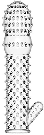 Sexy 10 stück G-Punkt-Stimulation Stachelkondome, Spikekondome, speziell geformte Kondome (A)