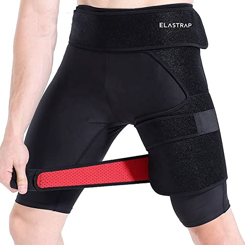 Zunge Oberschenkelbandage Verletzung Fußball – Kompressionsmanschette – Oberschenkelschutz und Unterstützung – Sport Strapping