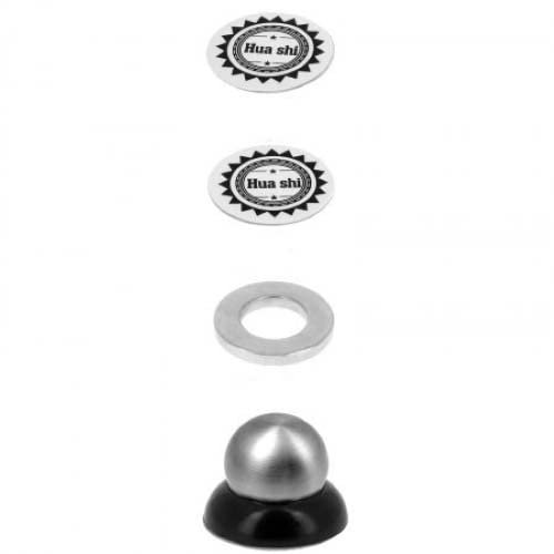 Support Voiture Collant Spherique Magnetique pour ZTE Axon 30 Smartphone Aimant Orientable Universel