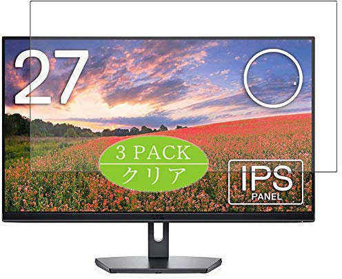 VacFun 3 Pezzi Pellicola Protettiva, compatibile con Dell Monitor 27 SE2719H / SE2717H / S2719HS Screen Protector Protezioni Schermo (Non Vetro Temperato) NuovaVersione