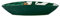 Maxwell & Williams DR0464 Servier-Schale oval 25 x 17 cm – Night Dinner – Keramik bunt mit Blüten-Blätter, Geschenkbox