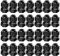 GUUZI 28pz PG11 Pressacavo, IP68 Plastica Impermeabile Regolabile 5-10mm Pressacavi Giunti con Guarnizioni (Nero)