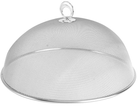 Cabilock Fliegenhaube Fliegenschutz Edelstahl Obstkorb Fliegenhaube: Netz-Abdeckung für Fliegenschutz Abdeckhaube eckung Freien für Picknick Küche