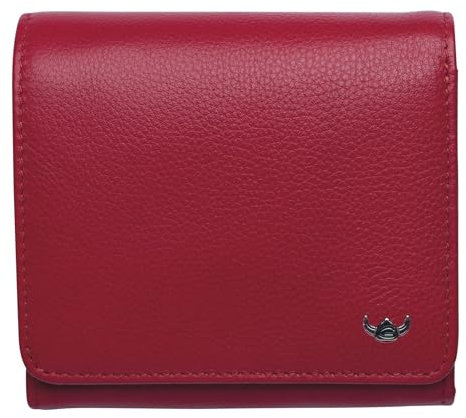 Golden Head Madrid RFID Protect Zipped Billfold Coin Wallet Red