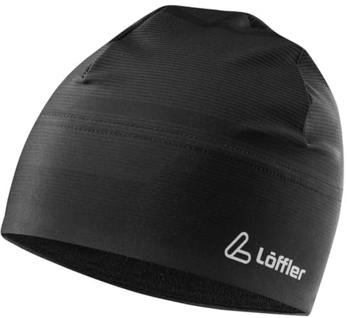 Löffler Design Mütze, black, ONE SIZE