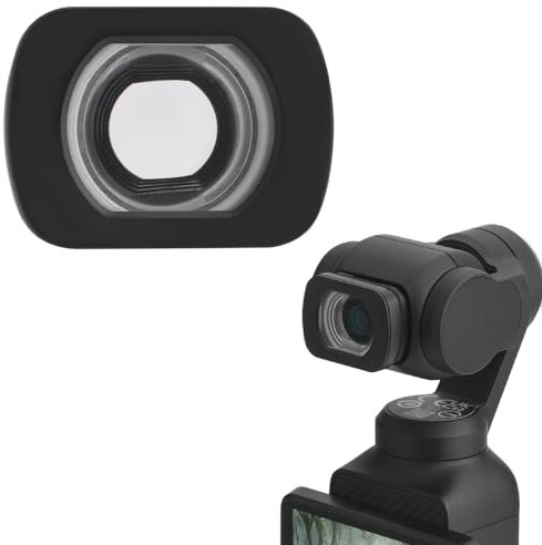 BeisDirect Wide Angle Lens Filter For DJI OSMO POCKET 3 Wide Angle Lens Wide Filter External Expanded View Lens Accessories
