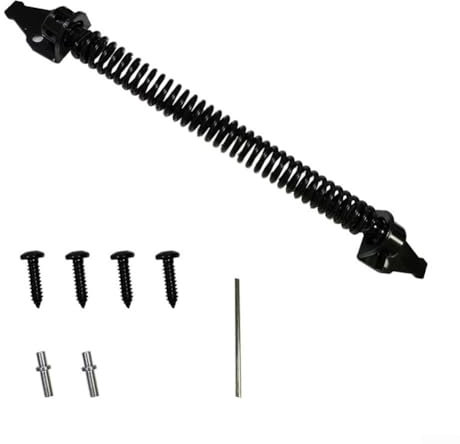 Sichere Befestigung für Zauntore mit diesem Federscharnier, geeignet für verschiedene Szenarien, Innentüren und Haustiergehege