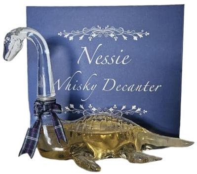 Nessie Whisky Decanter |Loch Ness Monster Scotch Decanter |Unique Scottish Gift |Highland Barware |Gift for Him or Her | Highland Home Decor Small 250ml