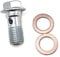 VOCUE 10 Pcs Motorcycle Banjo Bolts & Washers Brake Hoses Banjo Bolts Motorcycle Brake Caliper Banjo Bolts Screws Durbale